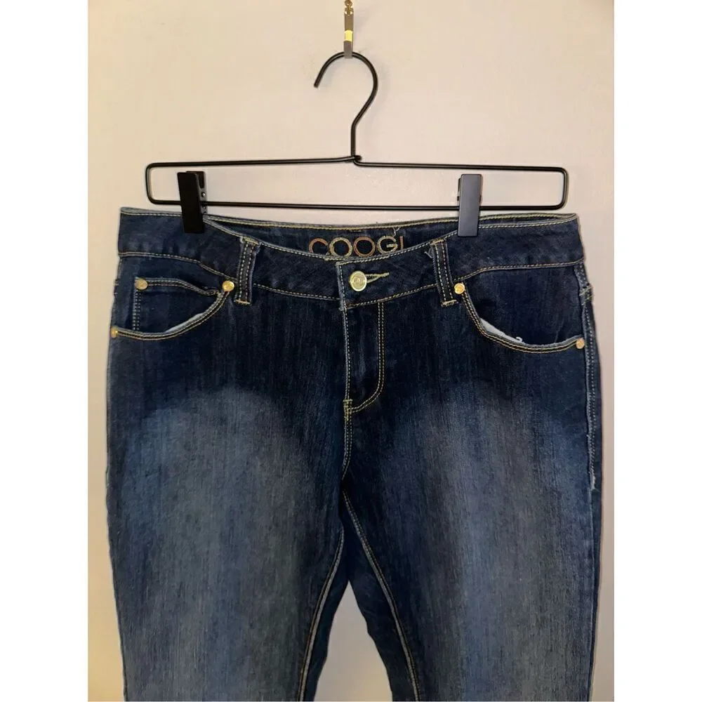 Women's Coogi Jeans Strait Leg Dark Wash 11/12